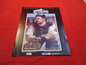 2001 All Star Game Mike Piazza New York Mets MLB Program Display Cover Only # - Picture 1 of 3