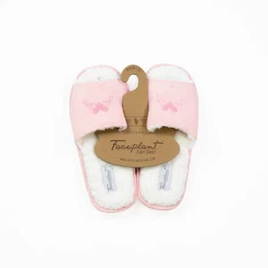 Faceplant Dreams Vegan Fluffy Suede Pink Love Small - Foto 1 di 4