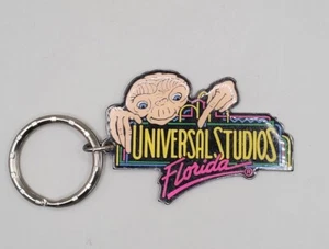 Vintage Universal Studios Florida E.T. Collectible Souvenir Metal Keychain 80's - Picture 1 of 5