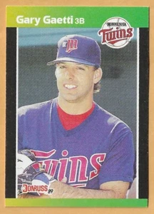 Gary Gaetti Minnesota Twins #64 sin punto inc - Donruss 1989 - Imagen 1 de 2