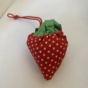 Obst Design Wiederverwendbare Einkaufstasche/Beuteltasche Umweltfreundlich ERDBEERE - Bild 1 von 2