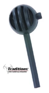 Bola de arranque de mango redondo compuesto negro Traditions # A1210 ¡Nueva! - Imagen 1 de 2
