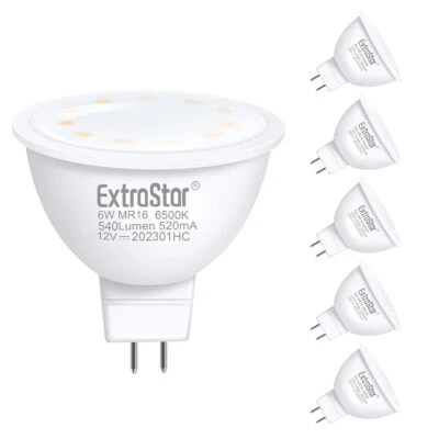6Pack 6W MR16 LED Light Bulbs 6W Energy Saving Downlight Spotlight - Image 1 of 3