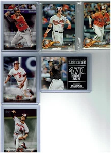 2018 Topps BB Baltimore Orioles Series 1 & 2 Team Set (23) Base Cards Plus More - Picture 1 of 1