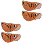  4 Pcs Dog Toy Felt Cloth Food Hiding Toys Chewing for Dogs Pet Grinding