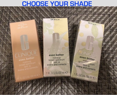 CLINIQUE EVEN BETTER MAKEUP FOUNDATION, SPF-15 (1 FL.OZ / 30 mL): CHOOSE SHADE - Image 1 of 4