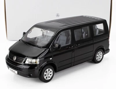 Norev 1/18 Volkswagen T5 Multivan Minibus 2003 Nero 188600 - Immagine 1 di 4