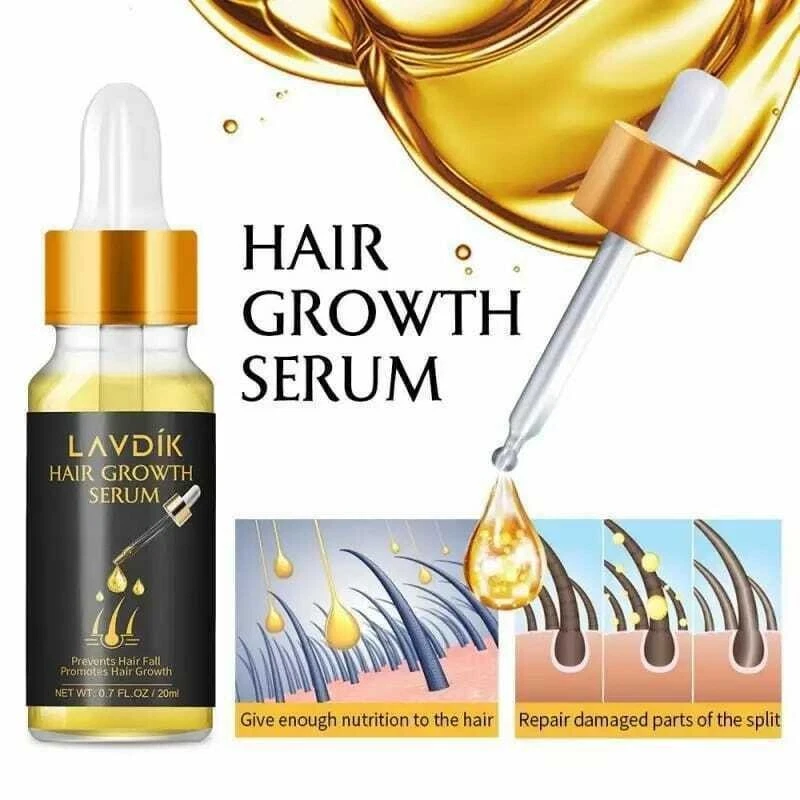 Hair Growth Serum, Grow Hair Fast, Hair Loss Treatment for Men & Women