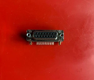 747845-6 AMP Conn D-Subminiatur SKT 15 POS 2,74 mm Löten RA durch Loch - Bild 1 von 5