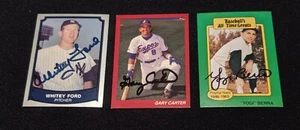 Gary Carter Montreal Expos NY New York Mets signed auto trading card JSA coa - Picture 1 of 5