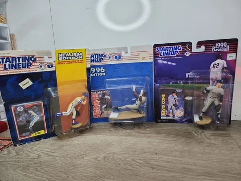 LOT 3 Starting Lineup SLU 4" Action Figures Kirby Puckett,Kevin Appier,Dave Cone Cover