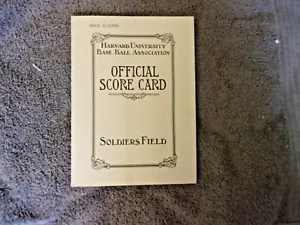 1936 Harvard Cornell Programa de Béisbol Carmesí ¡¡Campeones de la EIBL!! College AD - Imagen 1 de 4