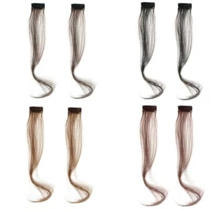 Women Wigs Synthetic Toupee Bangs Toppers Replacement Fringe Hair Toupee - Zdjęcie 1 z 12