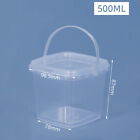 280Ml/500Ml/1L/2L Plastic Bucket With Lid And Handle Food Storge Container ?Kt