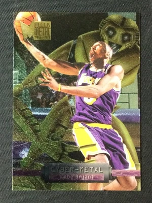1996-97 Metal #5 Kobe Bryant Los Angeles Lakers Cyber-Metal MINT ROOKIE 🔥 - Image 1 of 2