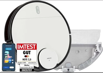 MEDION X40 SW Saugroboter inkl. Zubehörset, Staubsauger UNBENUTZT in OVP - Bild 1 von 4