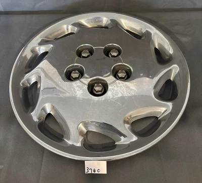 '97-'99 OLDSMOBILE CUTLASS SUPREME, 15" USED HUBCAP, CHROME, 10 SPOKE, 4126 - Image 1 of 4