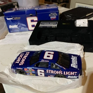 Mark Martin #6 Stroh’s Light 1989 Team Caliber Vintage Series 1/24 Diecast - Picture 1 of 15