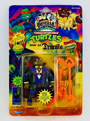 Vintage Teenage Mutant Ninja Turtles Don - Dracula MOC Plymates 1993 No Reserve! - Image 1 of 4