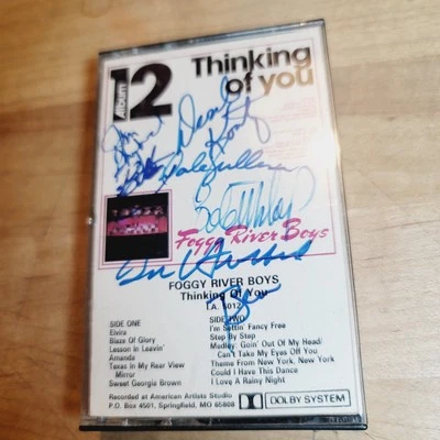 Foggy River Boys Thinking of You Cassette VTG BRANSON MO Act Multiple Autographs - Image 1 of 4