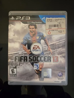 FIFA Soccer 13 (Sony PlayStation 3, PS3, 2012) - Game CIB Complete - Messi Cover - Image 1 of 4
