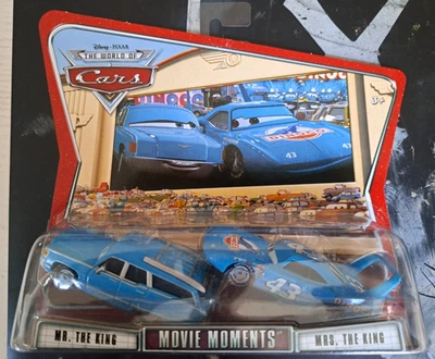 CARS - MR & MRS THE KING - Mattel Disney Pixar - Immagine 1 di 2