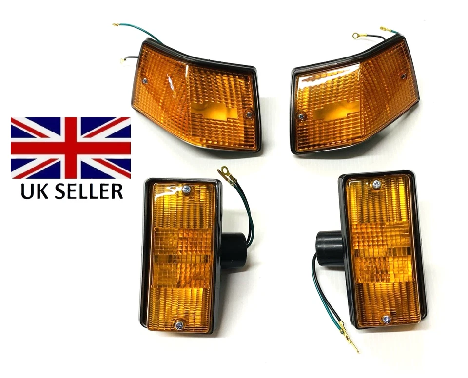 JUEGO DE UNIDADES INDICADORAS DELANTERAS Y TRASERAS ESTÁNDAR VESPA PX125E PX150E PX200E Foto 1 de 4