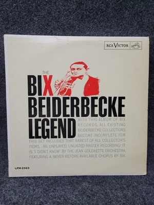 Vintage Bix Beiderbecke LP The Bix Beiderbecke Legend Mono RCA Victor LPM-2323 - Image 1 of 4