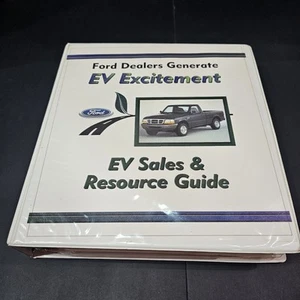 RARE 1998 Ford Ranger EV Sales & Training Dealer Kit - Binder, VHS Tapes,... - Picture 1 of 12