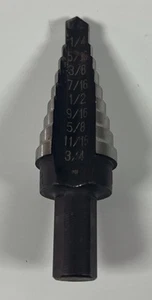 Unibit #3 Drill Bit 1/4" - 3/4" Self Starting Tip - Picture 1 of 2