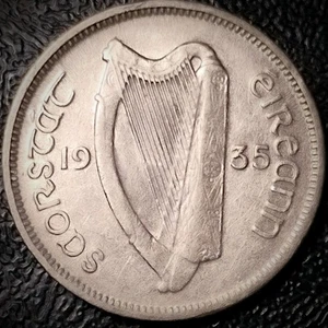 Irlanda, Estado Libre Irlandés 1935 - 6 peniques - KM#5 - Imagen 1 de 2