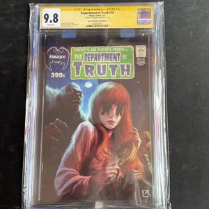 DEPARTMENT OF TRUTH #10 - Signed By Richard Lyong - CGC 9.8 - 6/2021 - Picture 1 of 2