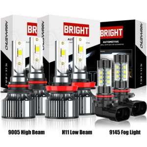 For Lexus IS250 IS350 2006-2010 6000K Faro LED blanco + Bombillas antiniebla - Picture 1 of 14