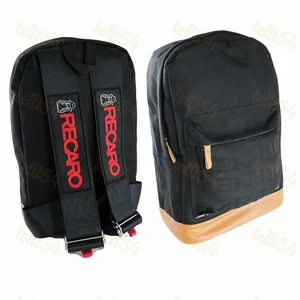 BLACK JDM BRIDE RACING BACKPACK RECARO RACING HARNESS ADJUSTABLE SHOULDER STRAPS - Picture 1 of 7