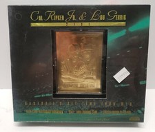 1995 Baseball 23KT GOLD CAL RIPKEN JR / LOU GEHRIG 2131 IRON MAN  Sealed 