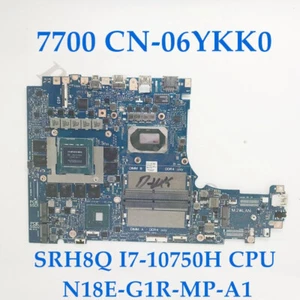 For Dell G7 17 7700 w/ I7-10750H CPU RTX2070 8GB Motherboard CN-06YKK0 Test Good - Picture 1 of 8