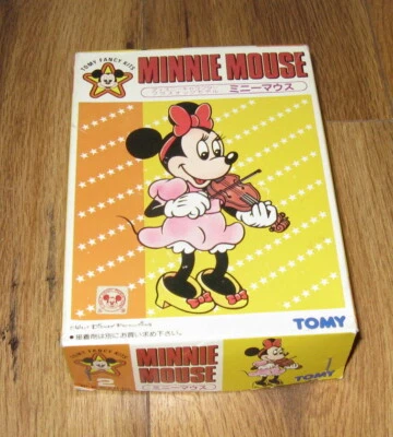 Винтажные Tomy Fancy модель наборы Минни-Маус Walt Disney Productions новый открытая коробка  - Изображение 1 из 3