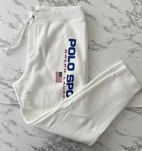 Polo Sport Ralph Lauren Racing Series Fleece Jogger Pants Sweatpants Size 2XL - Picture 1 of 7