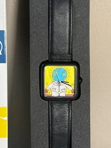 Keith Haring Special Editions Limited 1991 Art Watch Global Man RARE Vintage - Picture 1 of 10