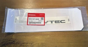 Genuine Honda DOHC VTEC Sticker, 75717-ST7-003ZB - Picture 1 of 1