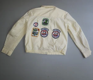 Vintage Youth Kids Jacket Camp Patches 1970s OSCELOA southland sweepstakes Large - Picture 1 of 6