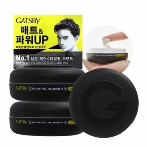 Gatsby Moving Rubber Extreme Mat Mens Hair Wax / 80g x 3ea - Picture 1 of 4