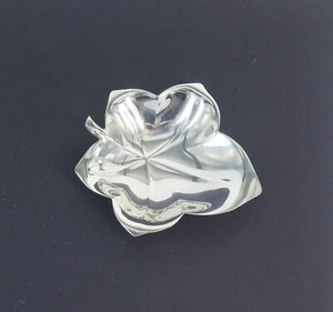 Vintage Mid-Century Tiffany & Co Sterling Silver Leaf Side Dish - Picture 1 of 9