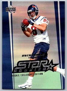 2006 Upper Deck Star Rookies Rookie Exclusive Edition Owen Daniels Houston