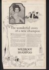 1920 WILDROOT SHAMPOO ELF GNOME THEATRE SING ACTRESS PLAY BUFFALO AD19460