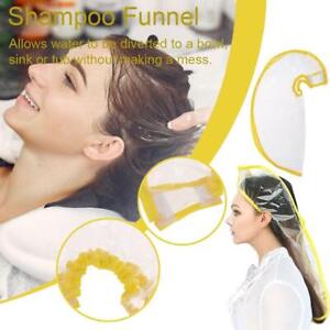 1Pc Hair Washing Funnel Rinse Shampoo Barber Dye Hair Cape Patient, P5Q8