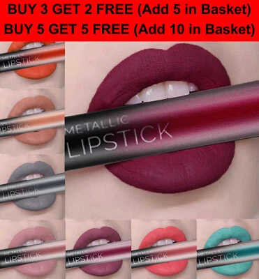 Pudaier Matte Liquid Lipstick Long Lasting Waterproof Lip Gloss - 26 Shades