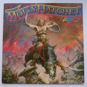 MOLLY HATCHET - Beating The Odds - Vinyl LP 1st Press FE 36572 1980 Sterling - Picture 1 of 4