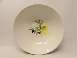 Tazón para servir ensalada grande de 10" Carmina by Royal Doulton limones diamantes T 7 - Imagen 1 de 3