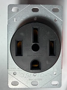 Backofen/Auto Ladegerät Buchse 50 Ampere 250 Volt (NEMA 14-50R) Legrand 3894 NEU-OVP - Bild 1 von 7